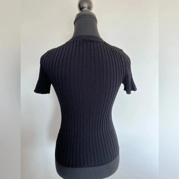 5/20$ La Contemporaine  black shirt - Picture 3 of 5